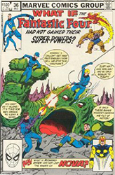 What If? (1st Series) (1977) 36 (Fantastic Four) (Direct Edition)