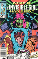 What If? (1st Series) (1977) 42 (...The Invisible Girl Had Died?) (Newsstand)