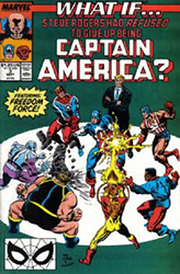 What If? (2nd Series) (1989) 3 (...Steve Rogers Had Refused to Give Up Being Captain America?) (Direct Edition)