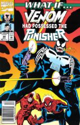 What If? (2nd Series) (1989) 44 (...Venom Had Possessed The Punisher) (Newsstand Edition)
