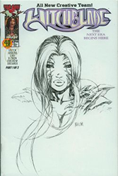 Witchblade (1995) 40 (Dynamic Forces Sketch Cover) 
