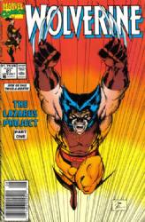 Wolverine (2nd Series) (1988) 27 (Newsstand Edition)