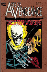 Wolverine and Ghost Rider in Acts Of Vengeance (1993) nn 