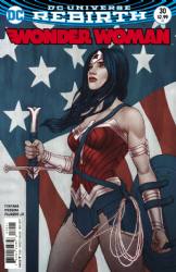 Wonder Woman (5th Series) (2016) 30 (Frison Flag Cover)