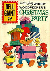 Woody Woodpecker's Christmas Party (1959) Dell Giant 54 