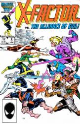 X-Factor (1st Series) (1986) 5 (Direct Edition)