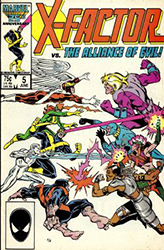 X-Factor (1st Series) (1986) 5 (Newsstand Edition)