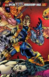 X-Force (1st Series) (1991) 50 (Direct Edition) (Variant Foil Enhanced Cover)