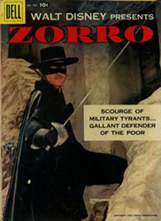 Zorro (1958) 1 Dell Four Color (2nd Series) 882 