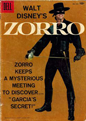 Zorro (1958) 3 Dell Four Color (2nd Series) 933 